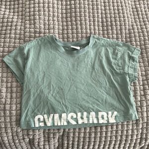 Gym Shark crop t-shirt. Size small.